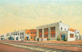 El Navajo Hotel in Gallup, New Mexico